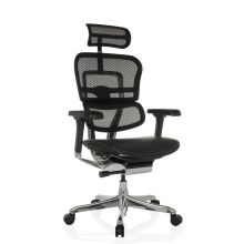ERGOHUMAN GEN2 | Mesh / nahka - Luksustoimistotuoli Musta