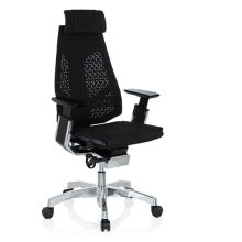 GENIDIA PRO - High End -toimistotuoli Musta