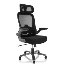 INSTRUCTOR T I PRO Kangas/verkko - XXL pyörivä tuoli Musta