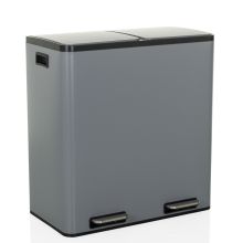 Clean 13 | 2 x 30L - Roskakori Harmaa