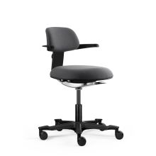 WORK 40 - Työtuoli Musta/Tummanharmaa