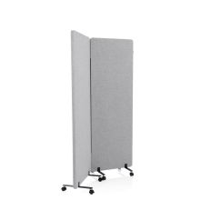 FLEXMIUT | Akustinen väliseinä | 2 kpl/setti - Väliseinä Vaaleanharmaa