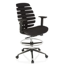 ERGO LINE II WORK Kangas - Korkea työtuoli 